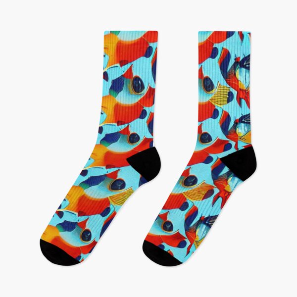 Item preview, fish patterns designed and sold by ArteEterno.