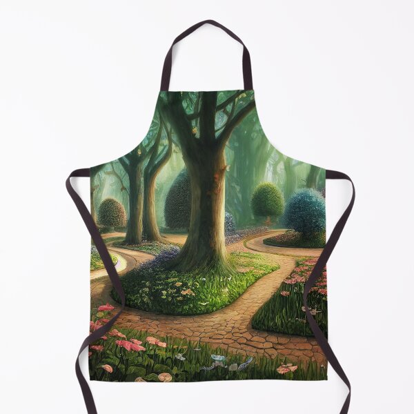 Item preview, Magical Garden, Fairy Forest, Fantasy World Painting designed and sold by SunDoor Art.