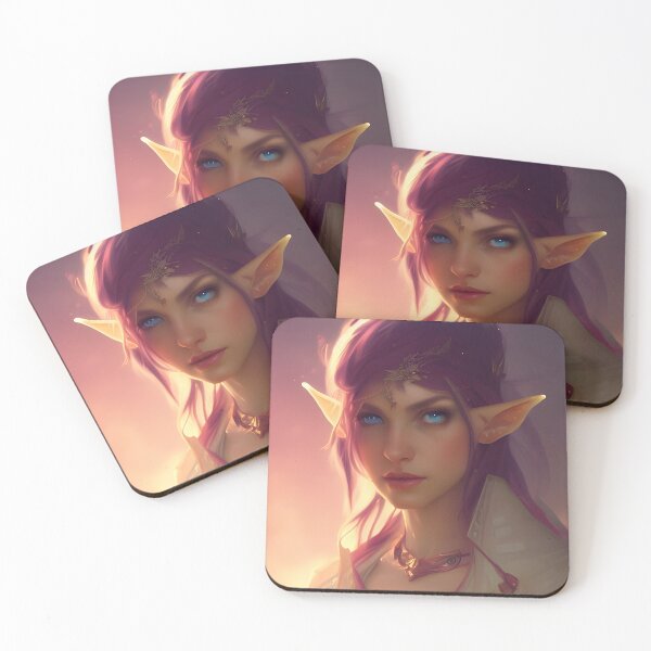 Item preview, Cute Fantasy Elf Princess Purple  designed and sold by Eliteijr.