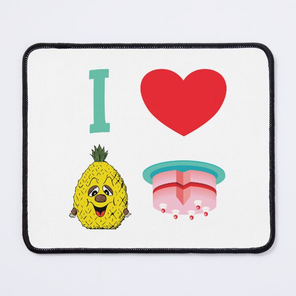 Item preview, I Heart Pineapple Upside Down Cake designed and sold by burbankdesigns.