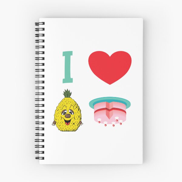 Item preview, I Heart Pineapple Upside Down Cake designed and sold by burbankdesigns.