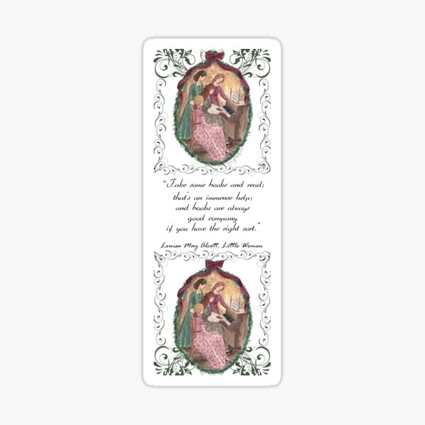 Around Beth's Piano Bookmark Sticker