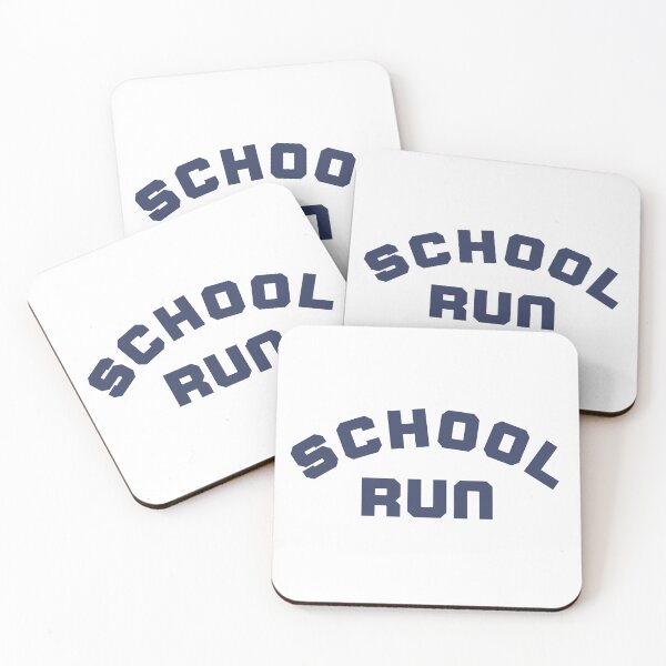 Item preview, School Run. Back To School Design For Parents. Navy Blue designed and sold by That Cheeky Tee.
