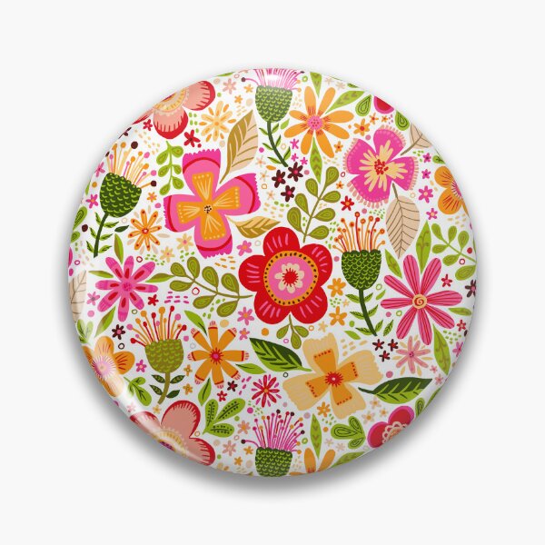 Item preview, Brightly Floral designed and sold by creativinchi.
