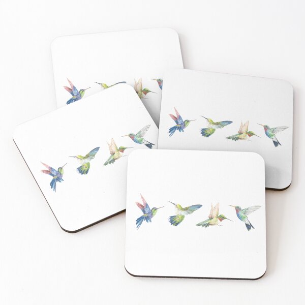 Item preview, Four Hummingbirds designed and sold by Printblisshop.