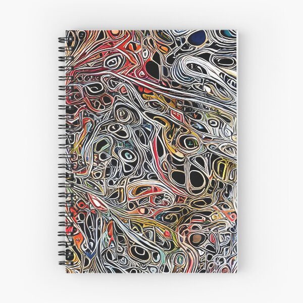 Item preview, Abstract psychedelic color painting designed and sold by thecocotouchart.