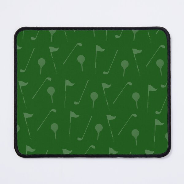 Item preview, Golf Pattern - Golf Ball & Golf Club in Green designed and sold by gjsart.