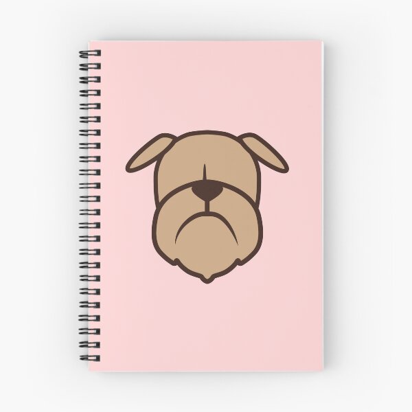 Item preview, Tan Brussels Griffon dog silhouette -  Griff dog face design - Brown Brussels Griffon designed and sold by smooshfaceutd.