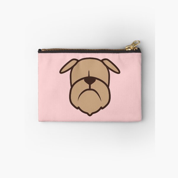 Item preview, Tan Brussels Griffon dog silhouette -  Griff dog face design - Brown Brussels Griffon designed and sold by smooshfaceutd.