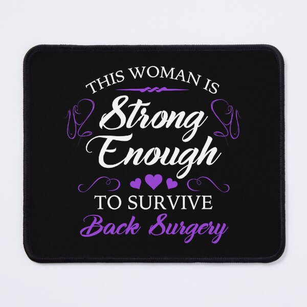 Item preview, Women’s Back Surgery Recovery designed and sold by thepixelgarden.