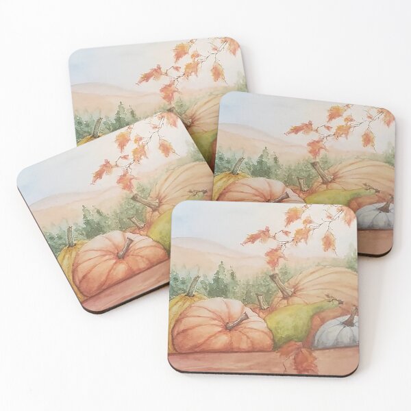 Item preview, Watercolor of Fall in the Berkshires, MA designed and sold by JaneyMags.