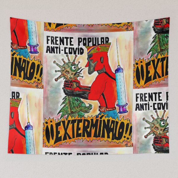 Item preview, "GUERRA COVID-19 / FRENTE POPULAR ANTI-COVID" by Ezertshop ©  designed and sold by EZERT-SHOP.