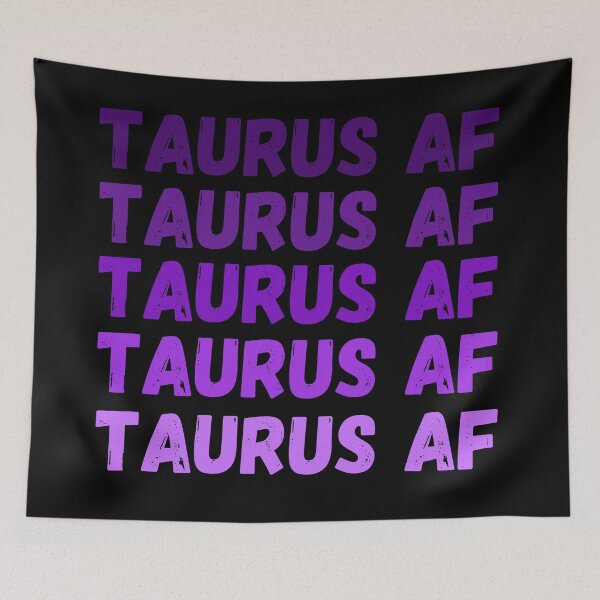 Item preview, Taurus AF Zodiac Sign designed and sold by Hellofriendco.