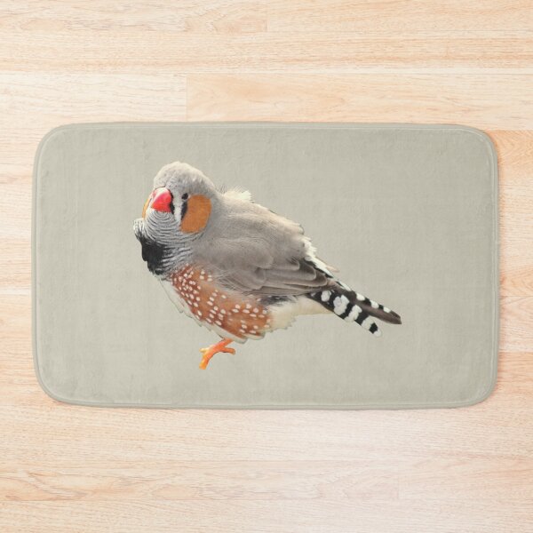 Item preview, Zebra Finch Bird designed and sold by RainbowSpinkle.