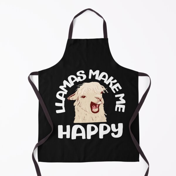 Item preview, Llamas Make Me Happy designed and sold by TheAnimalZ00.