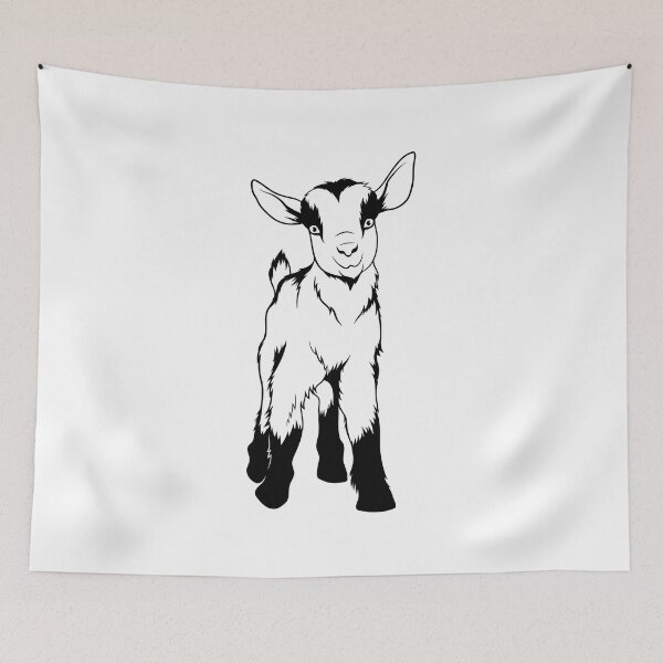 Item preview, Adorable Baby Goat designed and sold by VirtualFaries.