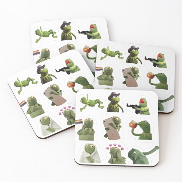 Artikelvorschau, Kermit-Meme-Aufkleberpaket Sticker entworfen und verkauft von Mister Y ART.