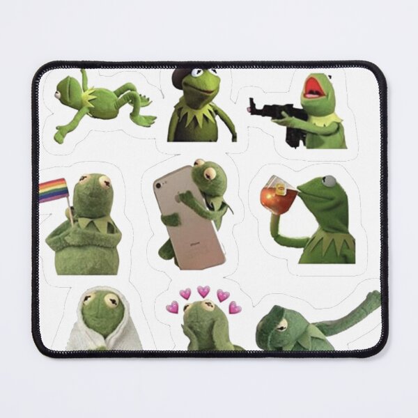 Item preview, Kermit meme sticker pack Sticker designed and sold by Mister Y ART.