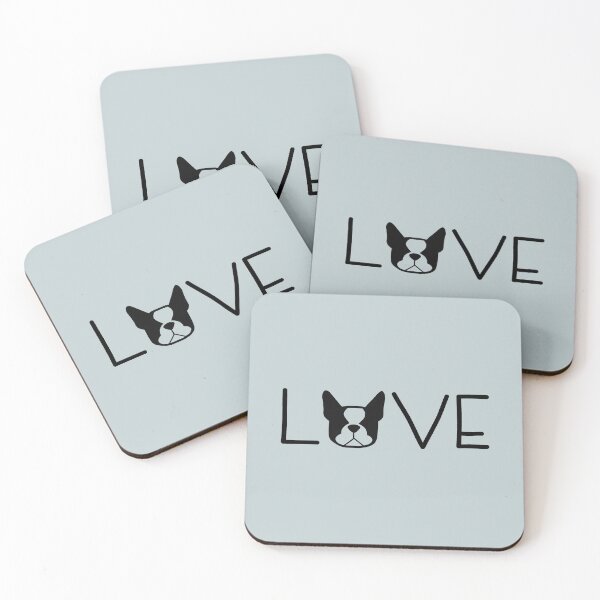 Item preview, Boston Terrier LOVE - I love my Boston - Boston Terrier mom - Bostie Love designed and sold by smooshfaceutd.