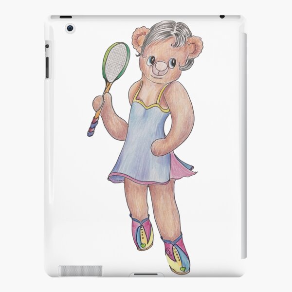Tracy Bear Tennis Champion iPad Snap Case