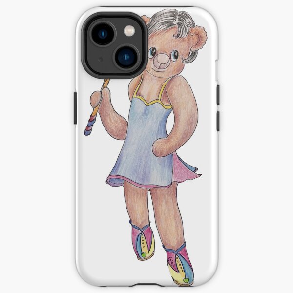 Tracy Bear Tennis Champion iPhone Tough Case