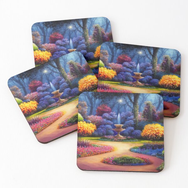 Item preview, Fairy Garden, Fairy Forest, Fantasy Digital Art designed and sold by SunDoor Art.