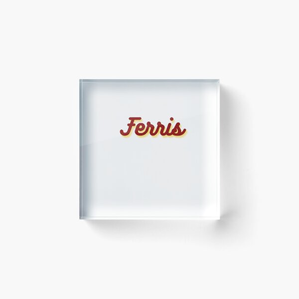Item preview, Ferris sticker designed and sold by designsbyagm.