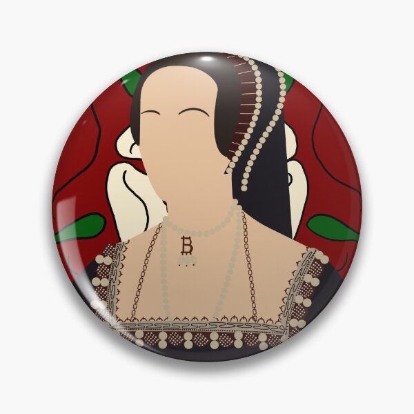 Item preview, Queen Anne Boleyn Tudor Rose designed and sold by bookishthorns.