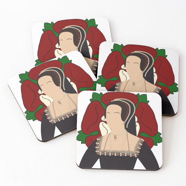 Item preview, Queen Anne Boleyn Tudor Rose designed and sold by bookishthorns.