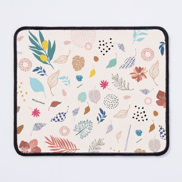 Item preview, Tropical Cartoon Leaves And Floral Pattern designed and sold by MakeitMelo.