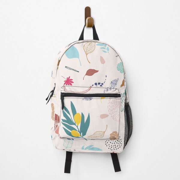 Item preview, Tropical Cartoon Leaves And Floral Pattern designed and sold by MakeitMelo.