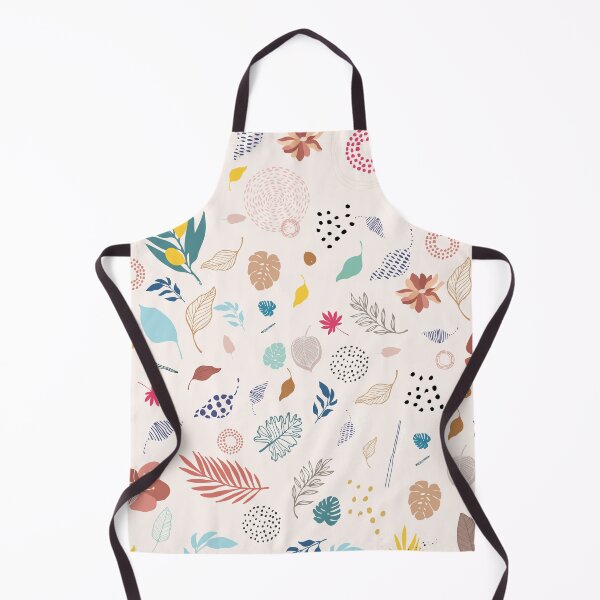 Item preview, Tropical Cartoon Leaves And Floral Pattern designed and sold by MakeitMelo.