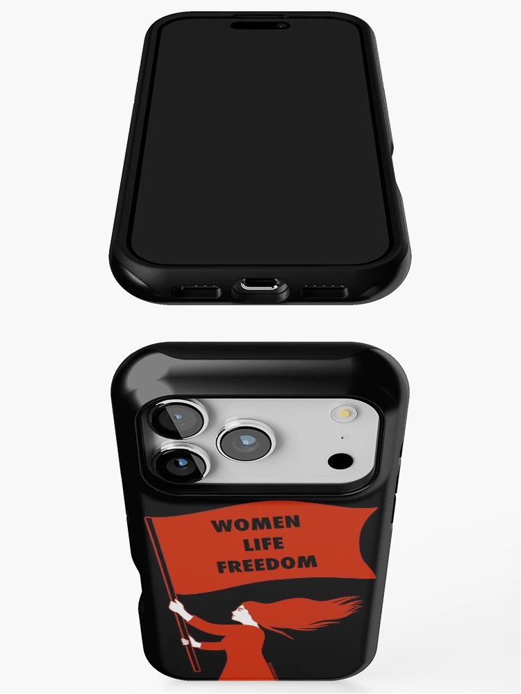 Thumbnail 3 of 4, iPhone Case, Women Life Freedom designed and sold by Roshi-R.