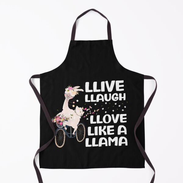 Item preview, Llive Llaugh Llove Like A Llama - Funny Llama Quote designed and sold by TheAnimalZ00.