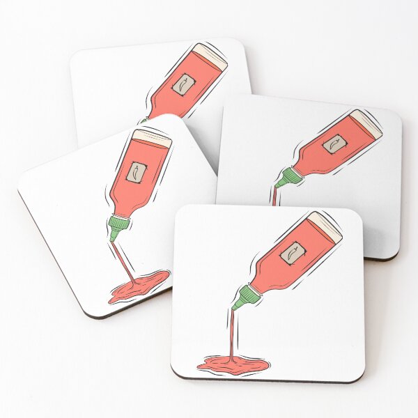 Item preview, Hot sauce chili illustration designed and sold by Illustranded.