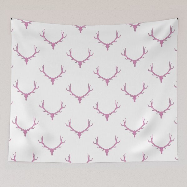 Item preview, Pink Australian Red Deer Antlers designed and sold by CJAura by Claire Jane Johnson.