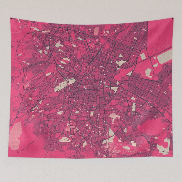 Item preview, Mexico City Map - Blossom designed and sold by deMAP.