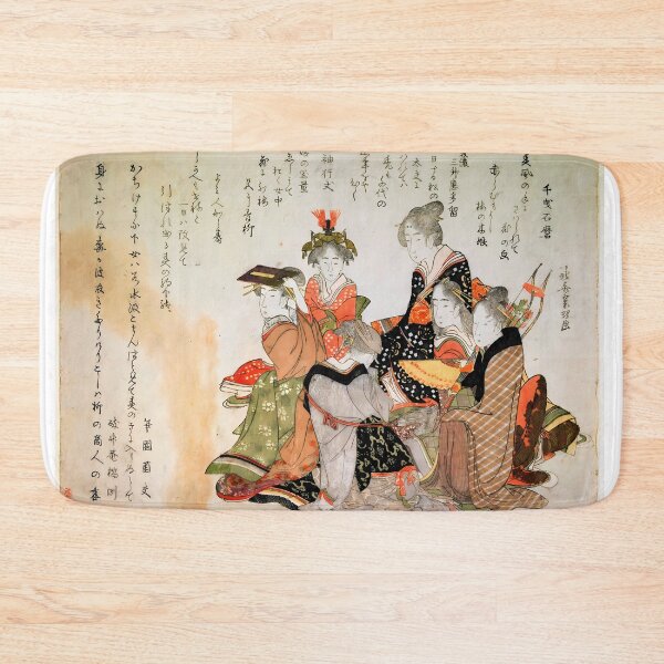 Item preview, The Six States of Woman (Six Courtesans Representing Six Poets), Edo period, 1798 designed and sold by TeeARTHY.