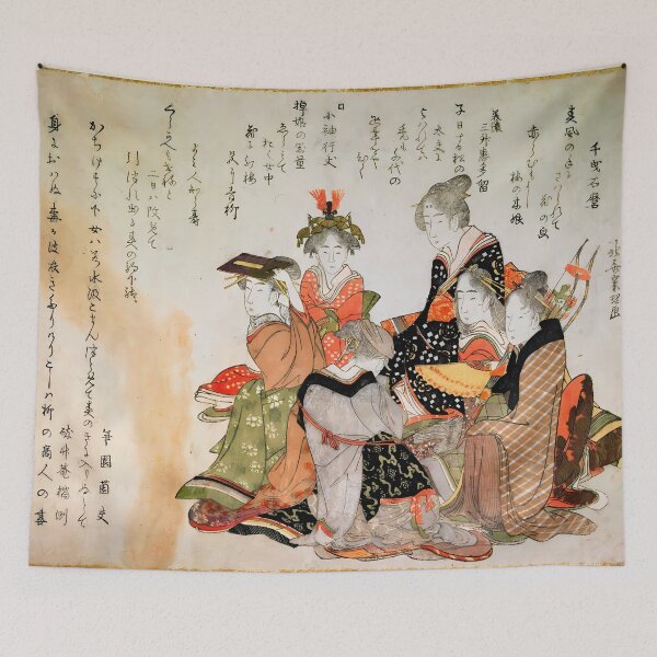 Item preview, The Six States of Woman (Six Courtesans Representing Six Poets), Edo period, 1798 designed and sold by TeeARTHY.
