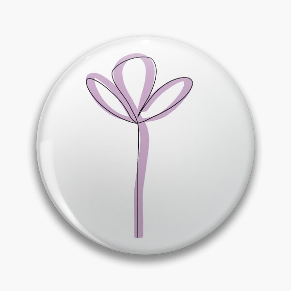 Item preview, Single line flower designed and sold by noelle20.