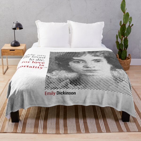 Item preview, Emily Dickinson's Portrait with a Love Quote designed and sold by emotica.
