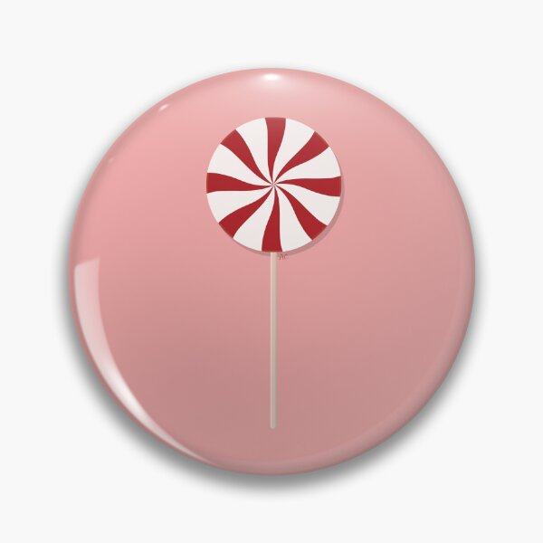Item preview, Pink Christmas Peppermint Lollipops Pattern designed and sold by iCraftCafe.