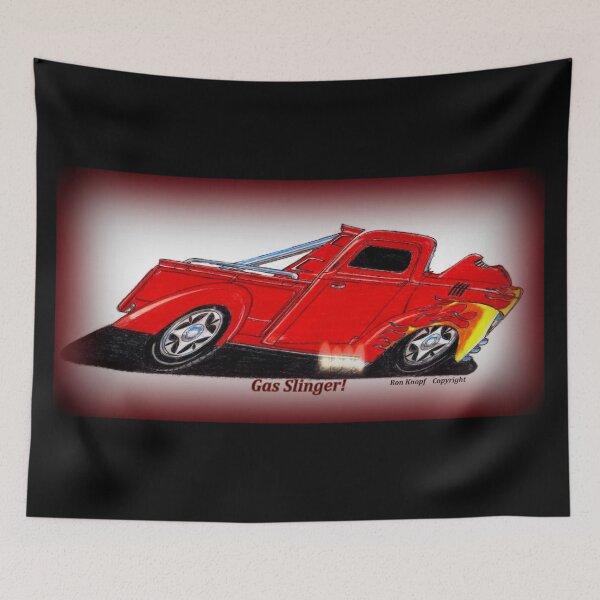 Item preview, Hot Rod Art  //  The Gas Slinger! designed and sold by Imagin8er.