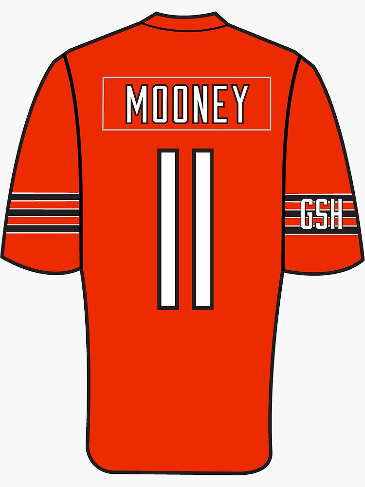 Darnell Mooney Jersey' Sticker for Sale by bsweat