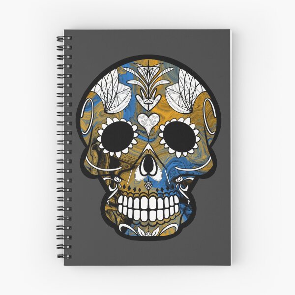 Item preview, Mexican day of the dead psycho skull  designed and sold by Elizabeth-Banks.