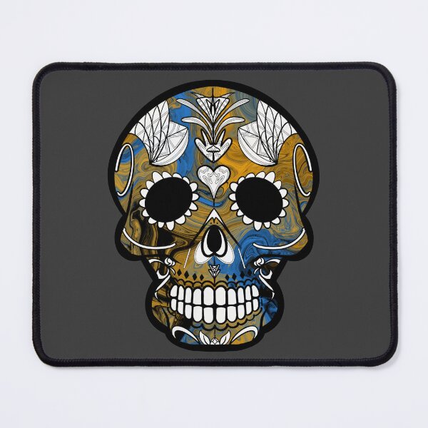 Item preview, Mexican day of the dead psycho skull designed and sold by Elizabeth-Banks.