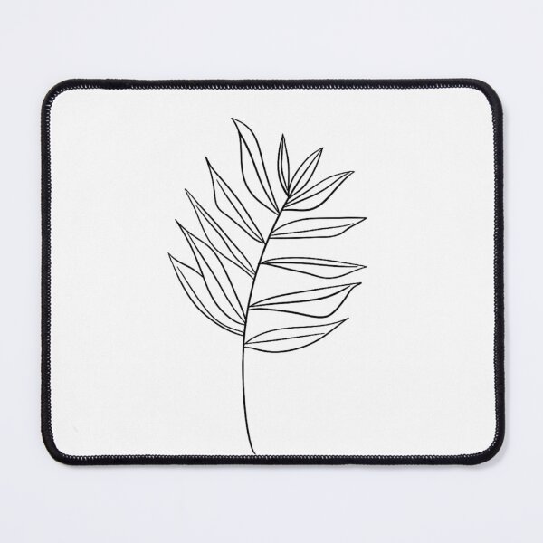 Item preview, Minimal Eucalyptus Branch Digital Art | Nature Digital Print | Olive Tree Line Art Download | Plant Leaf Posters and Cards | Pens and Pixels designed and sold by Pens and Pixels.