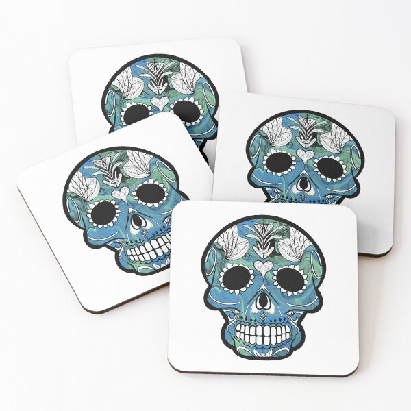 Item preview, Mexican day of the dead psycho skull  designed and sold by Elizabeth-Banks.