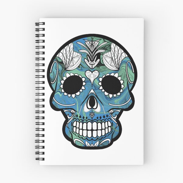 Item preview, Mexican day of the dead psycho skull  designed and sold by Elizabeth-Banks.