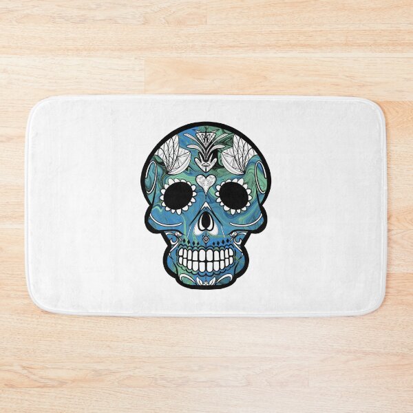 Item preview, Mexican day of the dead psycho skull  designed and sold by Elizabeth-Banks.